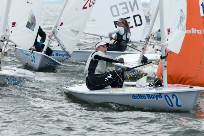 2014 Delta Lloyd Regatta, day 2 - Laser Radial © Thom Touw http://www.thomtouw.com